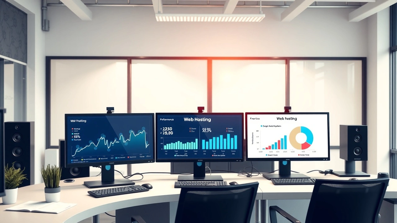 Comparaison visuelle des hebergements web performants et economiques pour projets en ligne