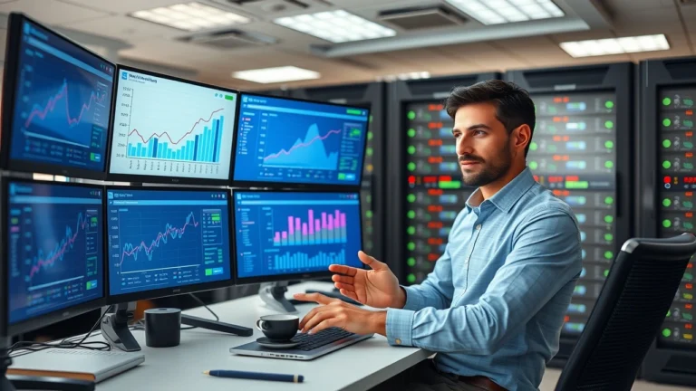 Un espace de travail moderne illustrant lhébergement spécialisé e-commerce adapté aux CMS et à la croissance