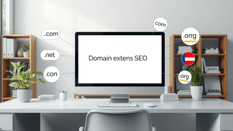 Sélection d'une extension de nom de domaine pour améliorer le référencement naturel