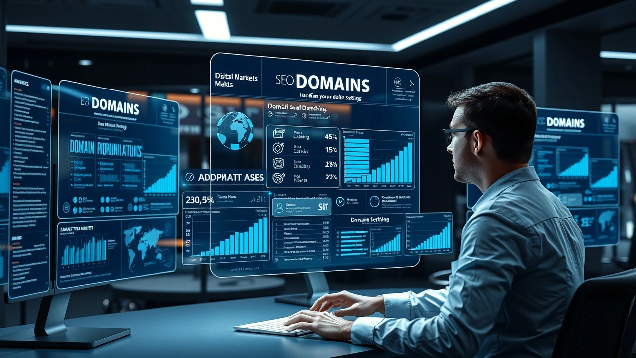 Personne adaptant un nom de domaine aux evolutions du marche numerique pour ameliorer le referencement