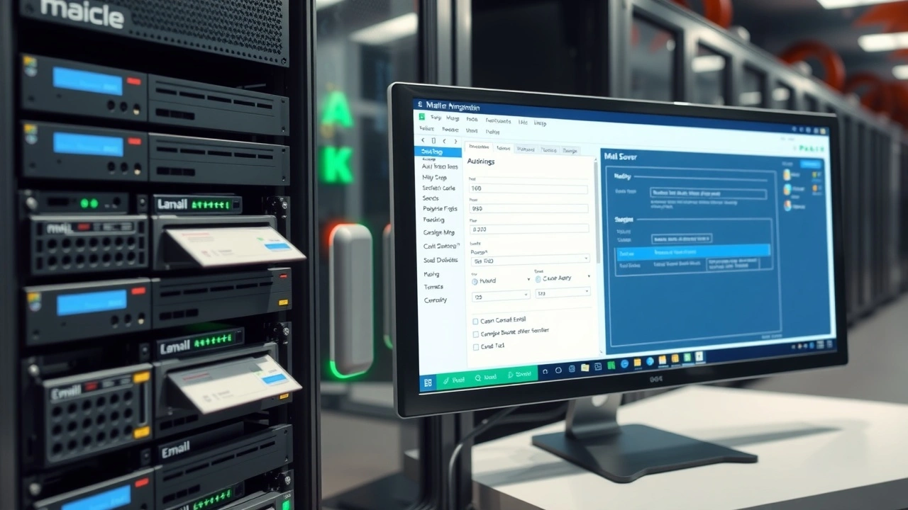 serveur mail avec interface gestion automatique des emails