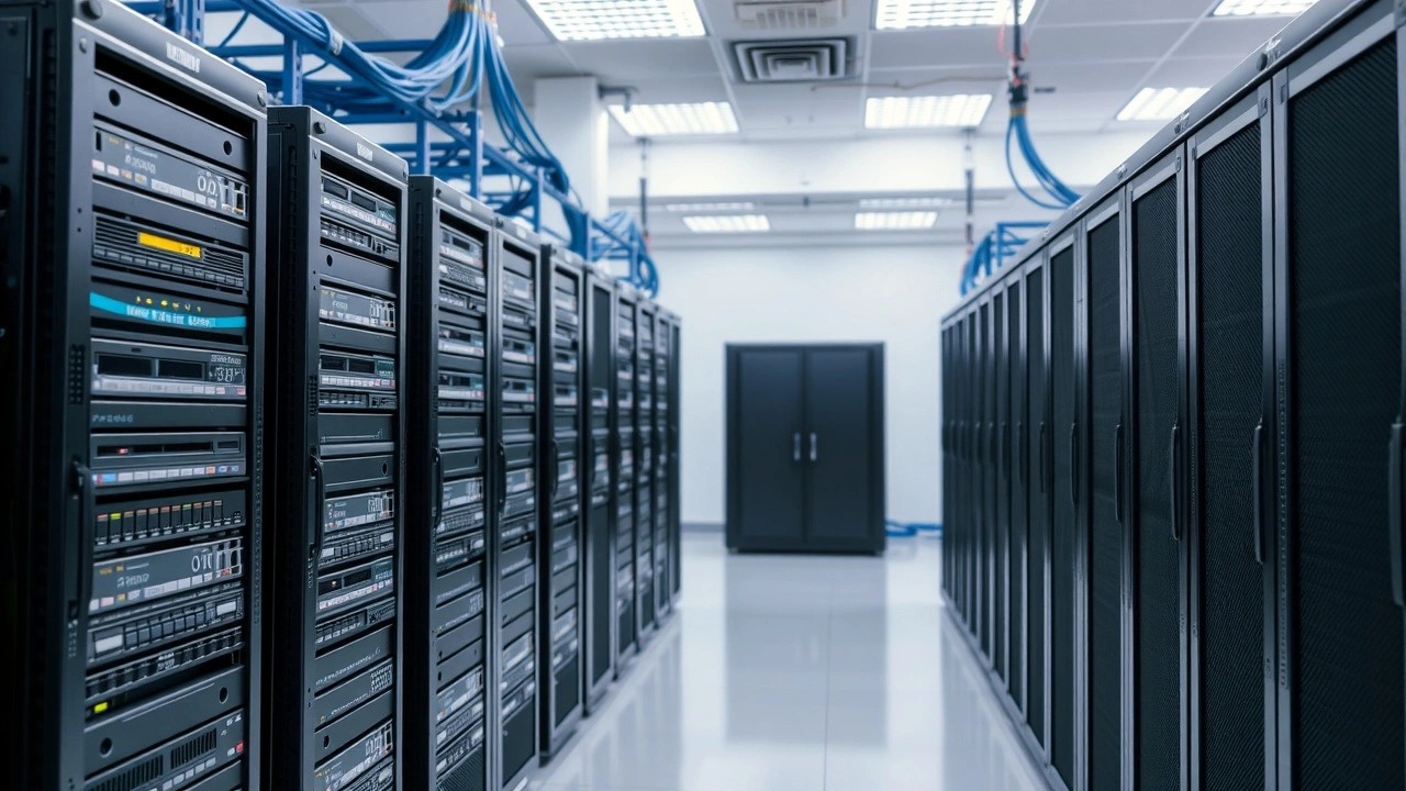 plusieurs types de serveurs hebergement web en centre de donnees