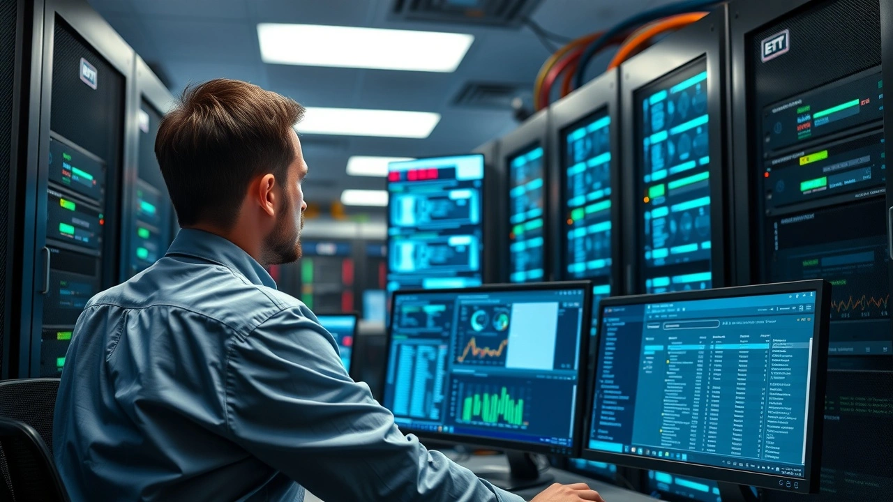 administrateur surveillant des serveurs linux en data center