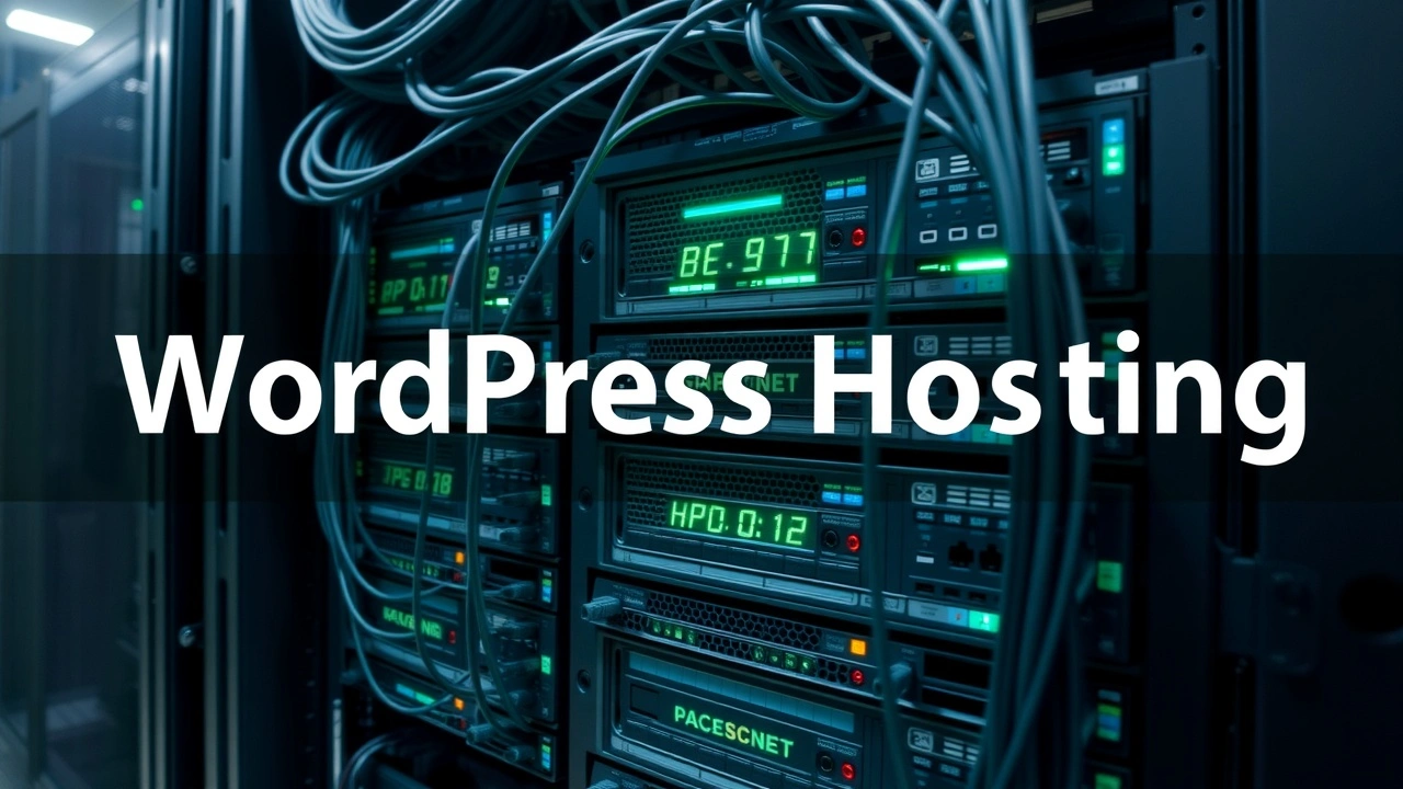 rack de serveurs dans un centre de donnees clair