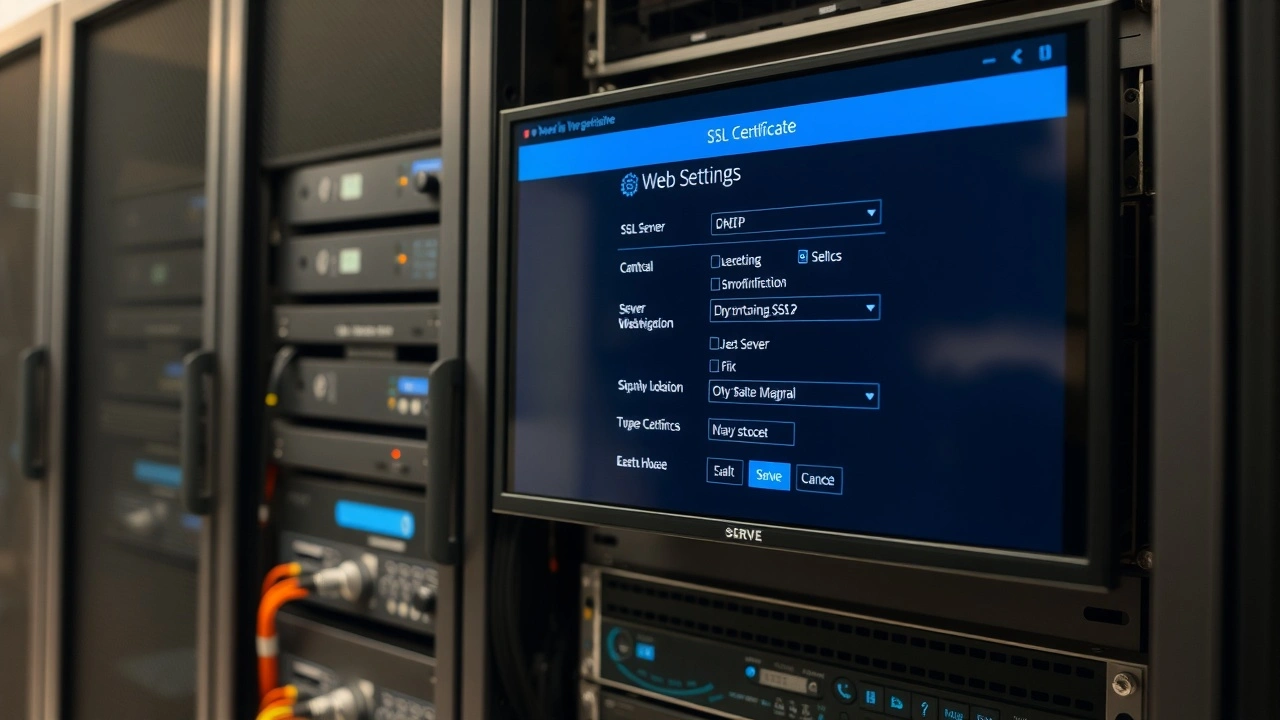 serveur web avec configuration certificat ssl auto signe