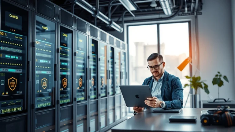 Environnement dhebergement ecommerce moderne et securise avec entrepreneur