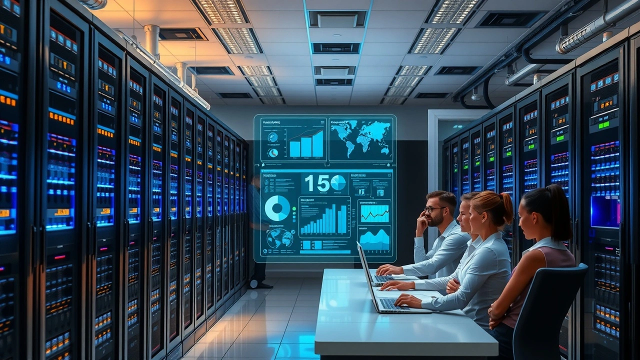 Salle de serveurs dediés sur mesure avec equipe anticipant les besoins futurs