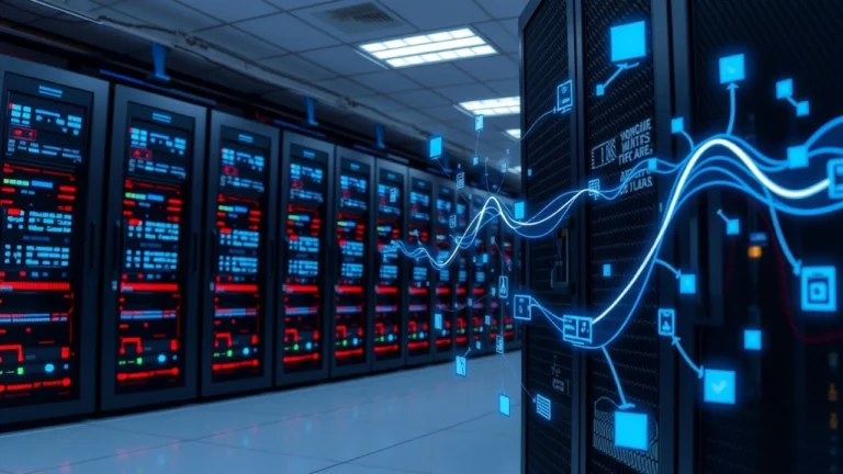 Salle de serveurs dédiée illustrant l'équilibre entre performance et coûts