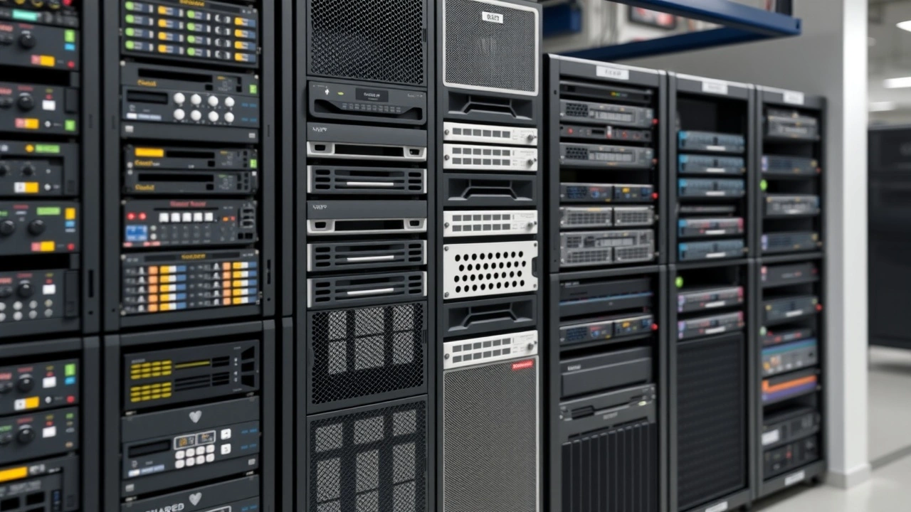 serveurs hebergement web differents types en datacenter