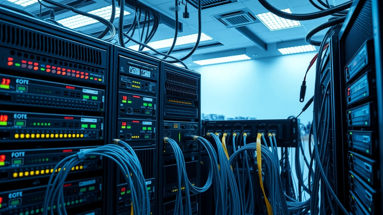 vue photographique de systeme securite reseau avec plusieurs pare feux