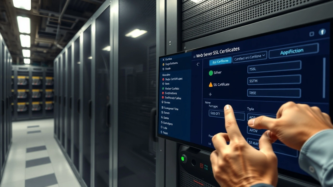 technicien configure serveur avec certificats ssl actif