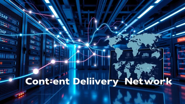 Illustration de la configuration d'un CDN pour accelerer l'hebergement web