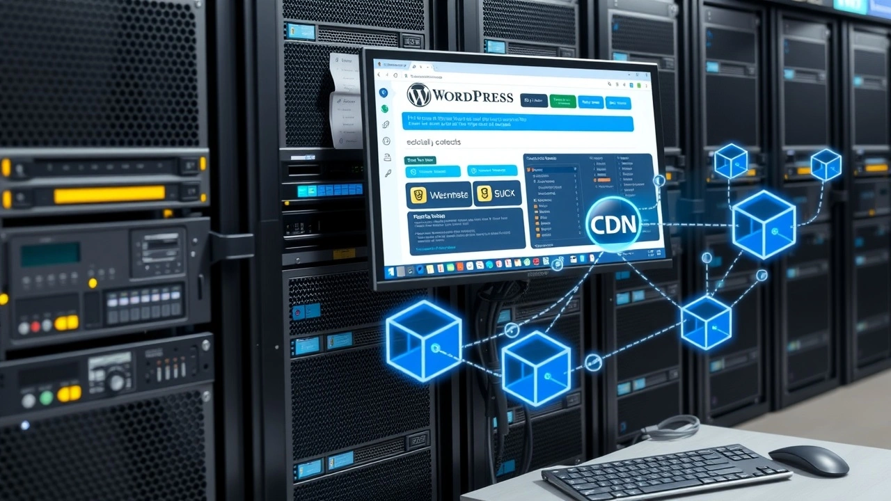 serveur ordinateur connexion wordpress reseau cdn