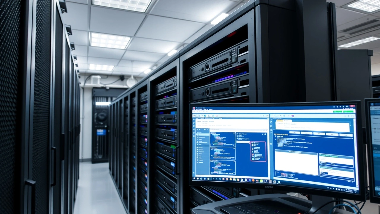 configuration materielle et logicielle dans un centre de donnees